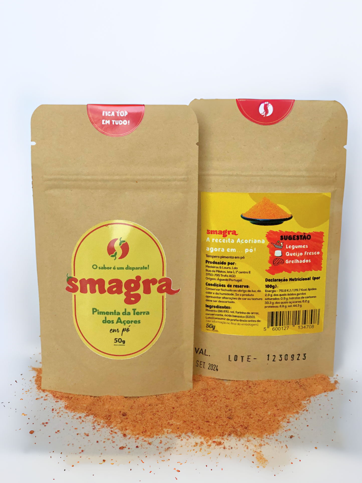 Pimenta da Terra dos Açores em pó